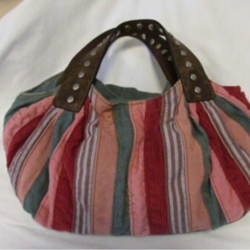 ISO Striped Multicolor Women's Bag